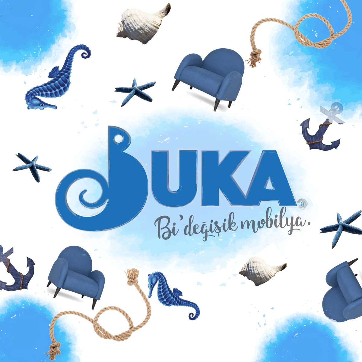 BukaSofa's tweet photo. Denizin, gökyüzünün ve özgürlüğün rengi Mavi ile Ağustos ayını kucakla! 💙 
.
.
#bukasofa #bideğişikmobilya #akıllıdeğişim https://t.co/G97brGVUm4