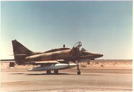 Over at Ali al Salem, despite now being under siege by Iraqi ground forces, a ground controller was still holding out inside the control tower, directing 2 Skyhawks onto the Iraqi columns battling the 35th Bde below to devastating effect /48