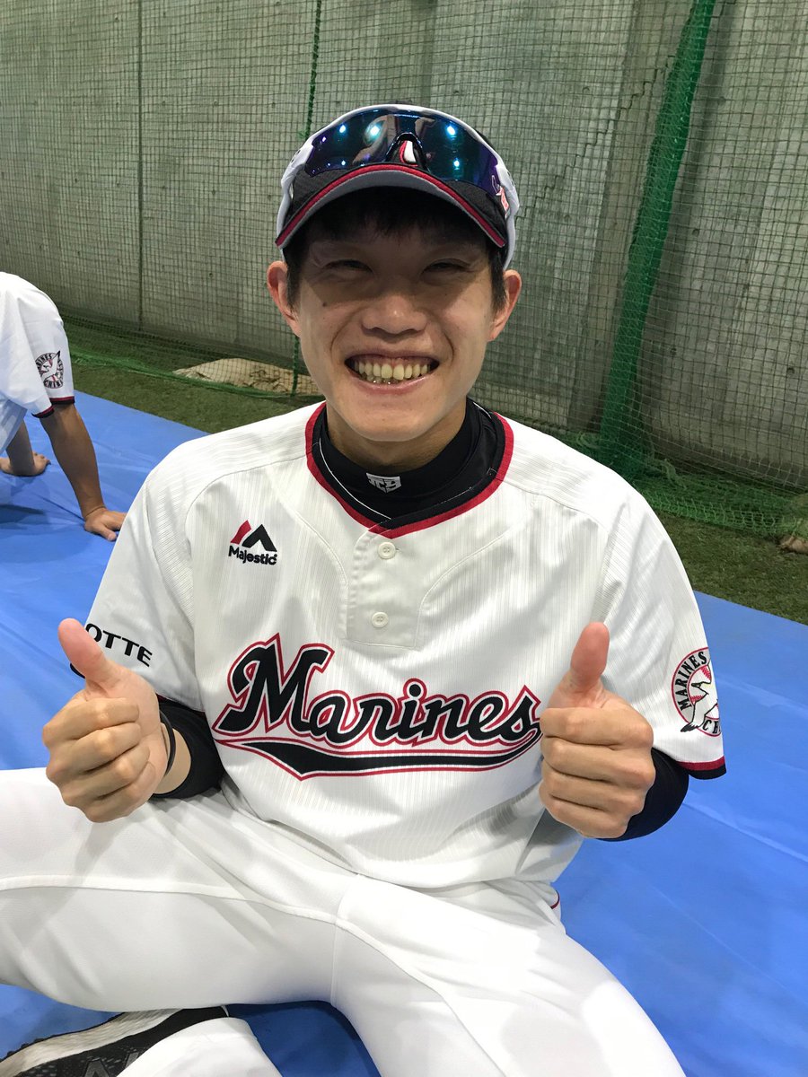 千葉ロッテマリーンズ V Twitter 昨日は延長戦での好投 勝利の立役者 チェン投手です 広報 Chibalotte