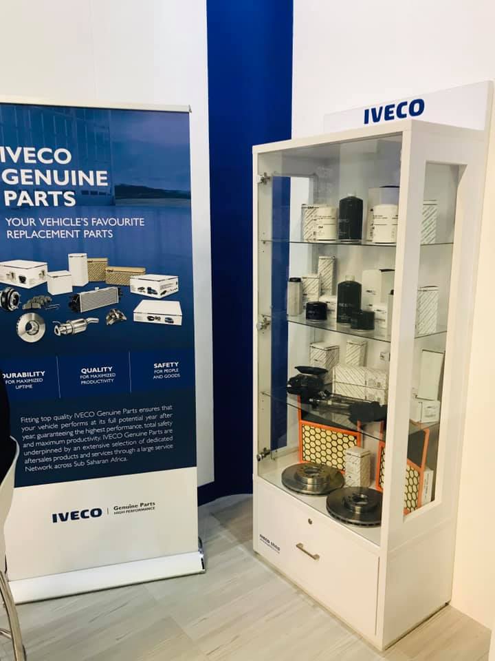 Vehicles built for business. The Iveco daily 23 seater and the Afriway bus, designed for comfortable transport. #IVECOatSABOA2019