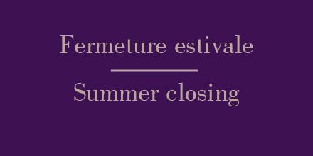 CDEheritage's tweet image. 🇫🇷 Fermeture estivale 
Chevalier d’éon vous souhaite un bel été et sera de retour le 02/09
🇬🇧 Summer closing
Chevalier d’éon wish you a nice summer and will be back on 02/09
#chevalierdeon #chevalierdeonheritage  #CDEheritage #vacation #ete #vacances #summerholidays #seeusoon