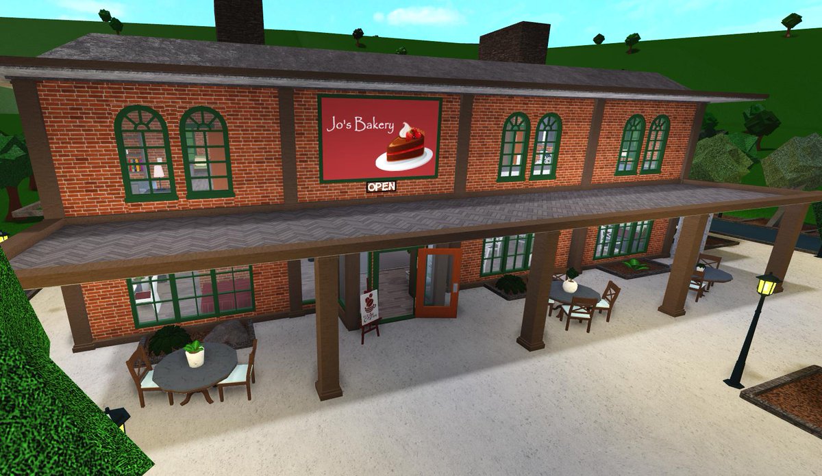 Jo On Twitter Tiny Bakery Recreated From A Restaurant In - roblox bloxburg bakery