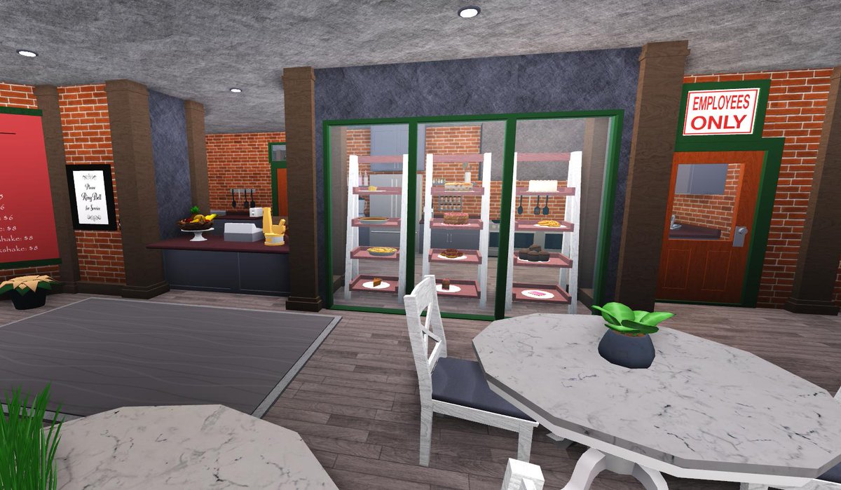 Jo On Twitter Tiny Bakery Recreated From A Restaurant In - roblox bloxburg restaurant