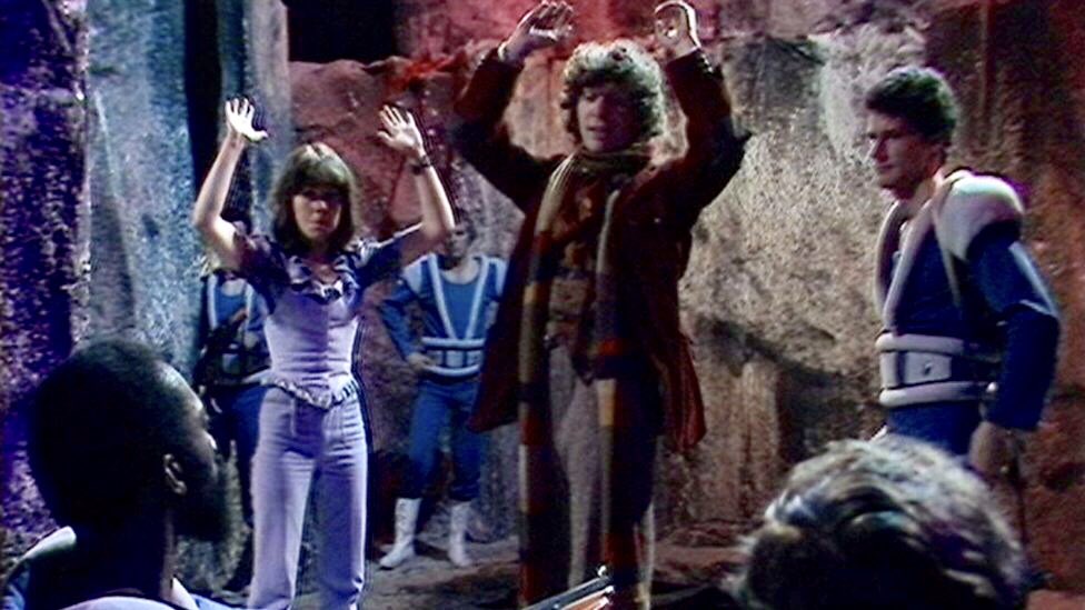 WorldEnoughPod's tweet image. SARAH: Do you ever get tired of being pushed around? 
DOCTOR: Frequently. (#PlanetofEvil Part 2) #doctorwho soundcloud.com/worldenough/ep…