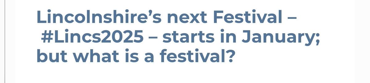 With Lincolnshire’s Festival starting next year our Provincial Website takes a l look at what exactly a 'festival' is
#Lincolnshire #Freemasonry #TheLincsEffect @masonic_charity 

pgllincs.org/lincolnshires-…