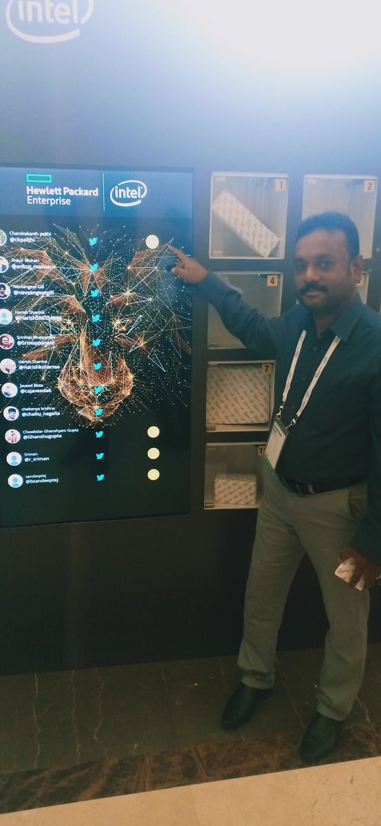 ckpalthi's tweet image. #HPEMOTB 
Nice to see my name on  top.