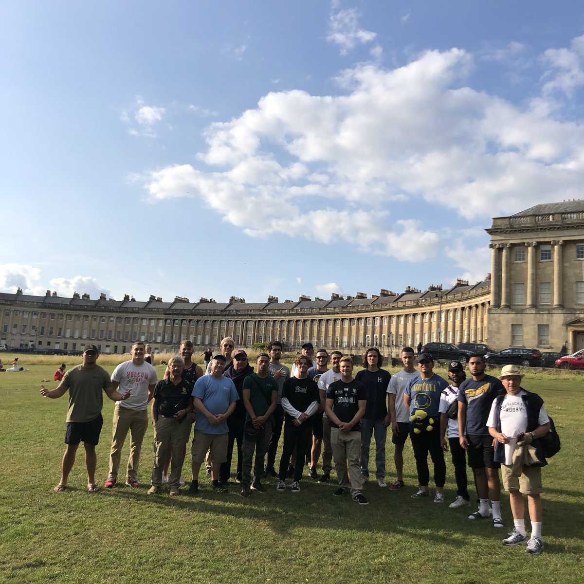 What a stunning city Bath is! Friendly and a great spot for a #rugbytour

Very interesting walking tour to kick-start <a href="/LB49erRugby/">LongBeachState Rugby</a> trip followed by a bite to eat at <a href="/pigandfiddle/">Pig and Fiddle</a>. Thank you for looking after the team!
