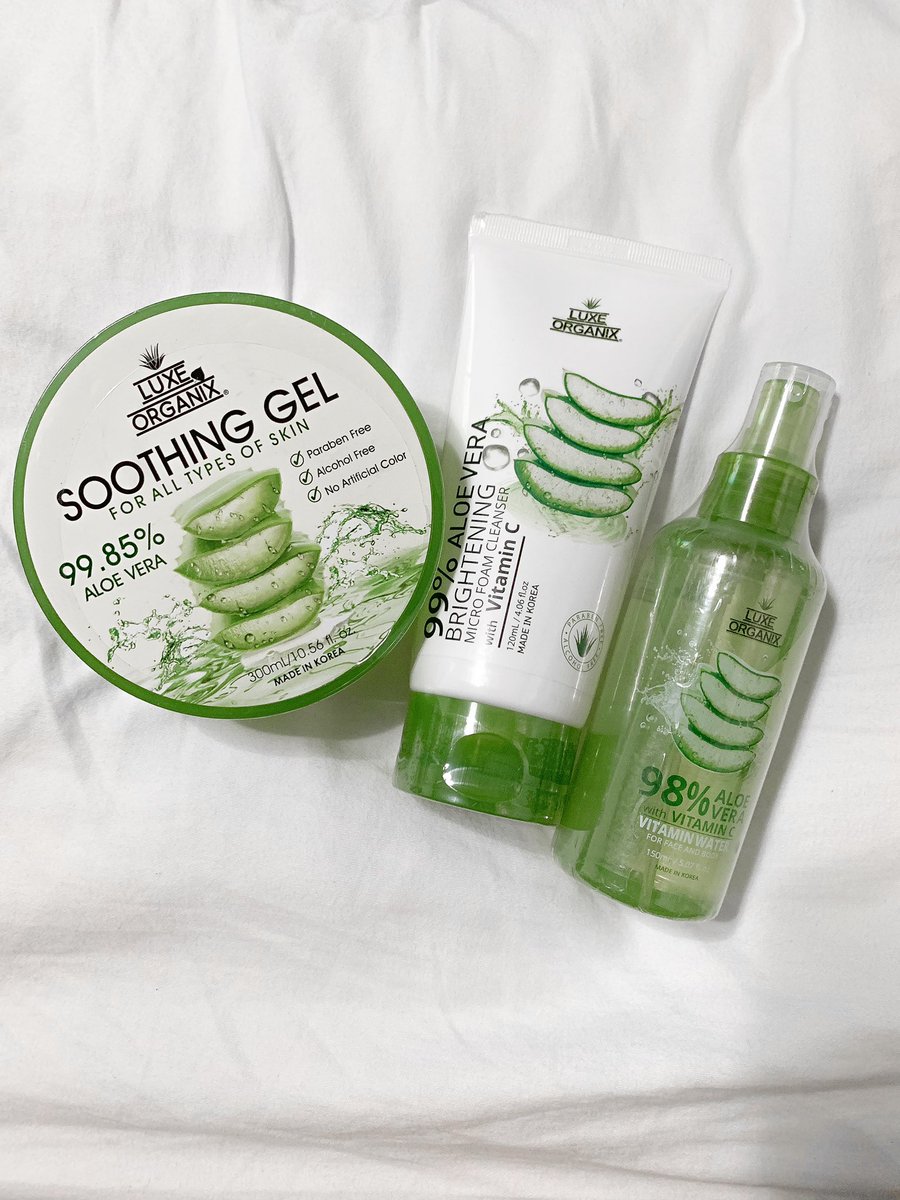 aloe vera brightening micro foam cleanser