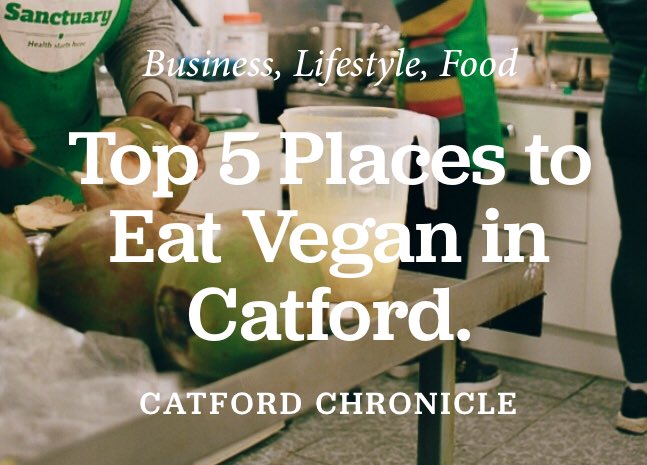 What’s your favourite place for a meat free eat in Catford? 
<a href="/CatfordChron/">Catford Chronicle</a> have compiled a list of the top 5 vegan spots locally. 
Have a read &amp; feel free to comment and share some of your favourites too. 
#Catford #VeganFood 
catfordchronicle.com/stories/2019/7…