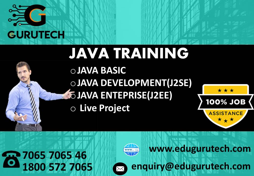 gurutechnoida's tweet image. Free demo class available
Java Training
Advance Java
Core Java
For More Information 
enquiry@edugurutech.com
Contact Number 1800 572 7065 / 7065706546
#JAVATraining #AdvanceJavaTraining #CoreJavaTraining #Ignou #BCA #MCA #practicalclass #Free_Class
#noida_sector_2