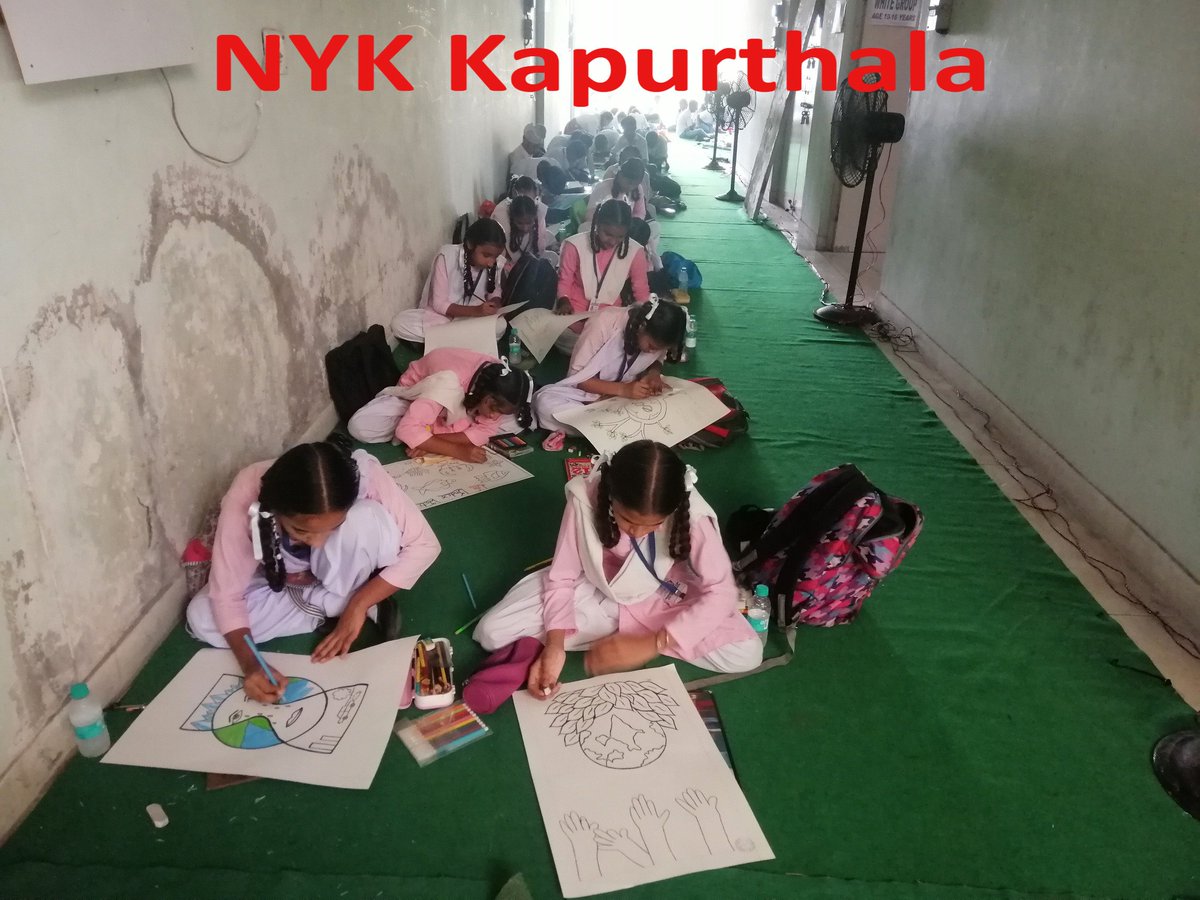 MYBharatHQ's tweet photo. Youth Volunteers of #NYKKapurthala , Punjab conducted seminar, pledge taking ceremony on Swachta & Water Conservation and painting competition on 1 August 2019 as part of #SwachhataPakhwada .
#swachhsummer #SwachhBharat #Youth #YuvaBharat #MoYAS https://t.co/Wjm6pFfV3B