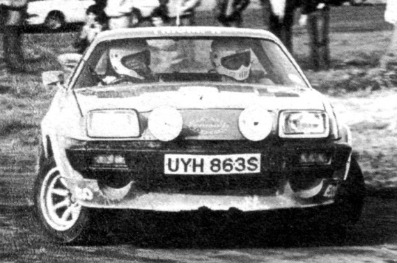 A rare photo of Triumph TR7 V8 Works car UYH 863S undergoing rally testing in Cumbria in 1980 facebook.com/groups/1475896…
 #tr7 #triumph #triumphtr7