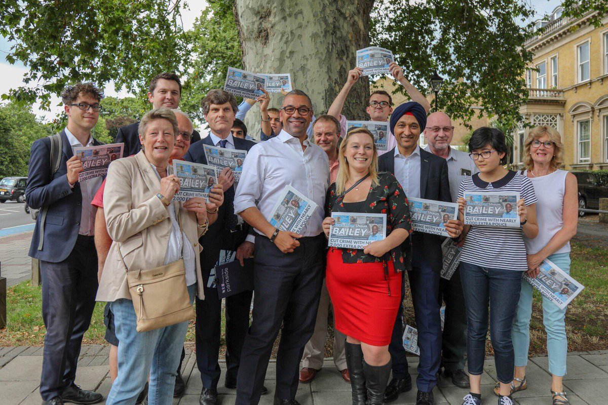 Great session on the doors yesterday campaigning for <a href="/HGinnett/">Hannah Ginnett</a> &amp; <a href="/ShaunBaileyUK/">Shaun Bailey</a> in #ClaphamCommon ward. A big thanks to <a href="/JamesCleverly/">James Cleverly🇬🇧</a> for coming to help. #Streatham