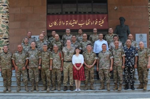 DefAcUK's tweet photo. Managing Defence in the Wider Security Context course, Lebanon 8 β 19 July 19
https://t.co/WnIU12IAtS #defAc #defenceengagement https://t.co/ApnfGsV5ku