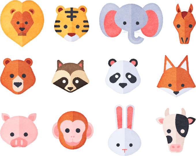 動物のイラストのtwitterイラスト検索結果 古い順