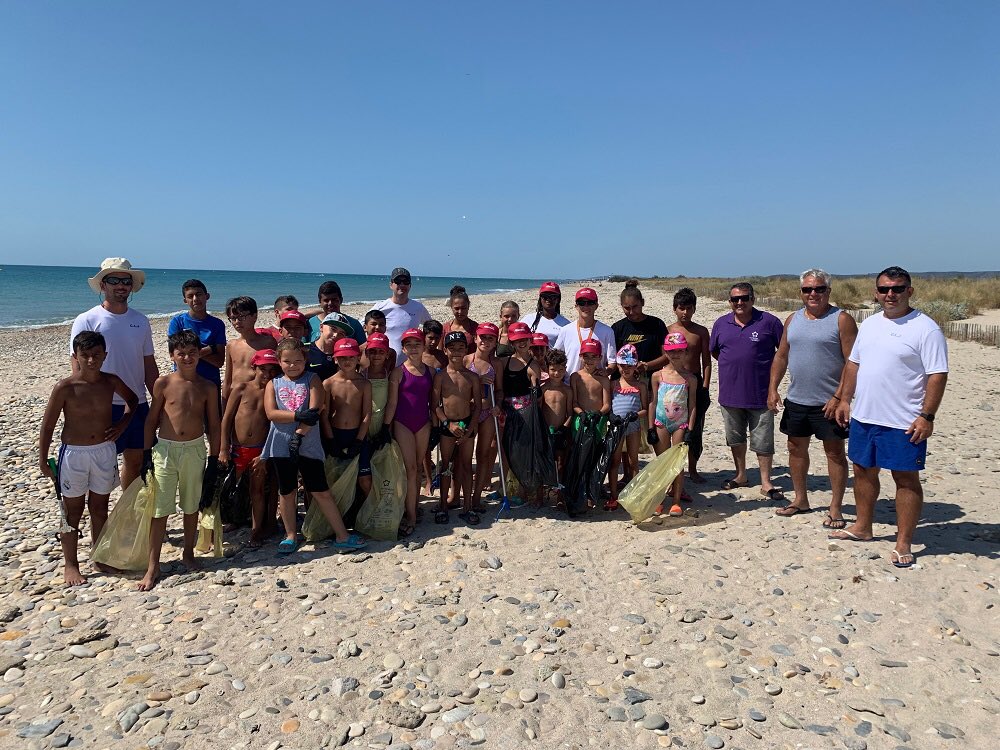 VBarthas's tweet image. 🏖 🌊 Matinée nettoyage de la plage de Villeneuve-lès-Maguelone et initiation au #tri #sélectif pour les jeunes de la Mosson encadrés par le centre de loisirs des #jeunes de #Montpellier Paillade #formation #pédagogie #travaildefond @Saurel_P @segura17283807