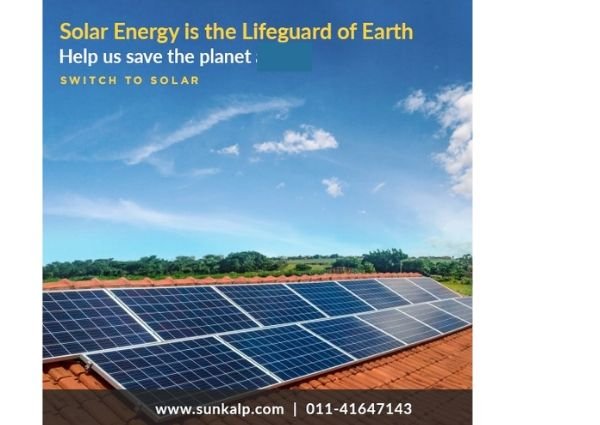Solar Energy is the Lifeguard of Earth
sunkalp.com 
Help us save the planet 
#solarfacts #solarpower #solarpowerenergy #switchtosolar #switchtosolarpanel #greenenergy #rooftopsolarpower #solarpowerindelhi #solarindelhi #EPCcompany #solarplantindelhi #solarstructure