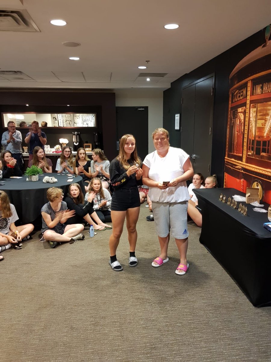 BartTours's tweet photo. Year 10 girls tour awards winners:
Player of the tour: Bianca
Mad Moose Award: Maisie 
Dave McGall Award: Beth https://t.co/eKZlNOOfpz