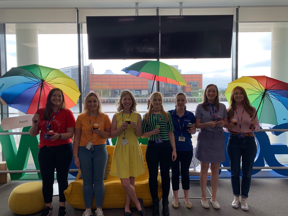 Pride is Universal! 🌈

The Belfast office was awash with colour today as, the GolfNow team showed their support of Pride. We had fun in our golf challenge where team members had to Drive for Diversity, Chip for Change &amp; Putt for Pride! #PrideNBCU #GolfConnects # BelfastPride