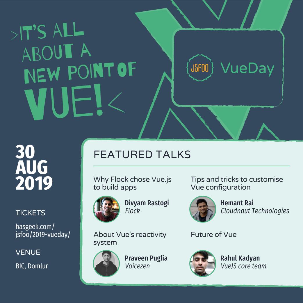 JSFoo: VueDay - Featured Talks
