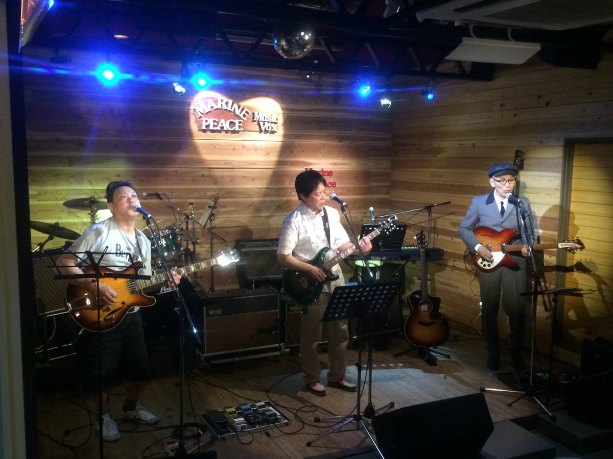 「THE BACK BEAT 」#まりんぴーす tweet media