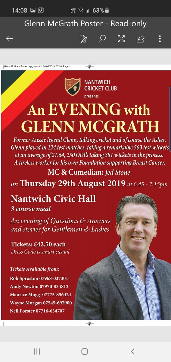 Get in touch if interested
