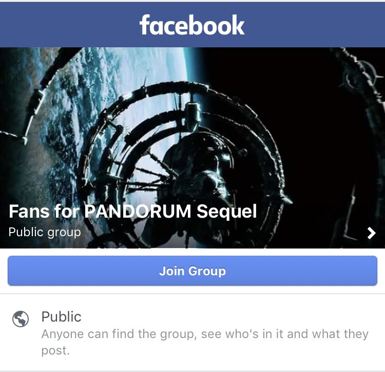 HorrorVirgin's tweet photo. If you love Pandorum as much as we do, make sure to join the Fans for a PANDORUM Sequel Facebook Group! After you join ours of course. #PandorumSequel #Pandorum #HVLinks #JennsFunFacts https://t.co/0hDzF51Pou