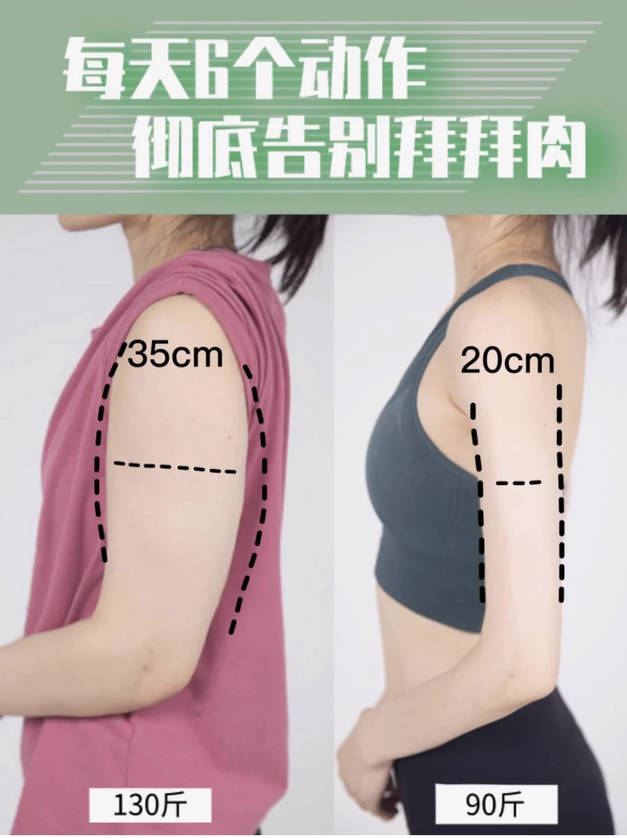 誰でも簡単にできる！？1日6つの動作でOKな二の腕のダイエット方法！