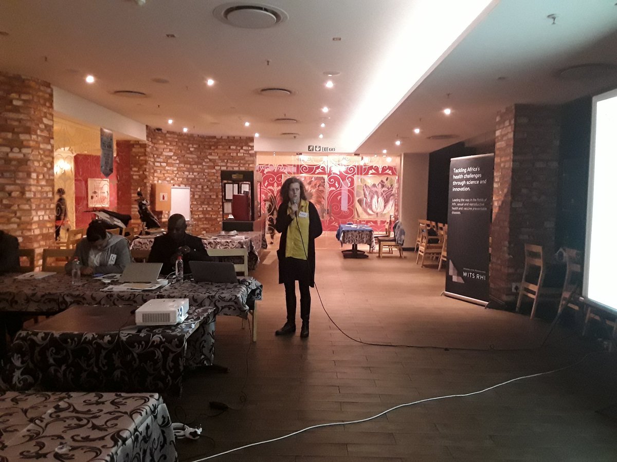WitsRHI's tweet photo. #hopestudy stakeholder feedback: @WitsRHI's Dr.Admire Chikandiwa &amp; Dr.Fiona Scorgie discussthe 1-Dose Campaign impemention &amp; a proposed qauntive study @WitsRHI @gatesfoundation @DBE_SA @HealthZA https://t.co/3ZEv2ELysk