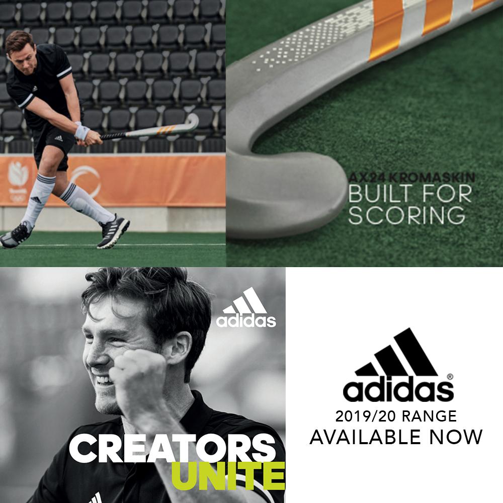 Creators Unite.

The new Adidas range has arrived at All Rounder and it looks 🔥🔥🔥!

Containing brand new colourways and specifications for Sticks, Shoes, Bags and Protection.

Shop the 2019 Adidas Hockey range now:
allrounderhockey.com/hockey-sticks/…