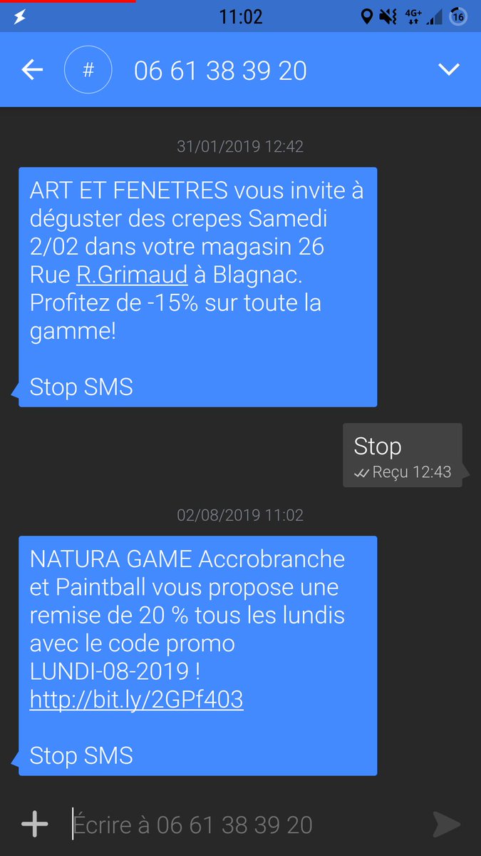 peperehonni's tweet image. Cherchez l&apos;erreur. #SpamSMS