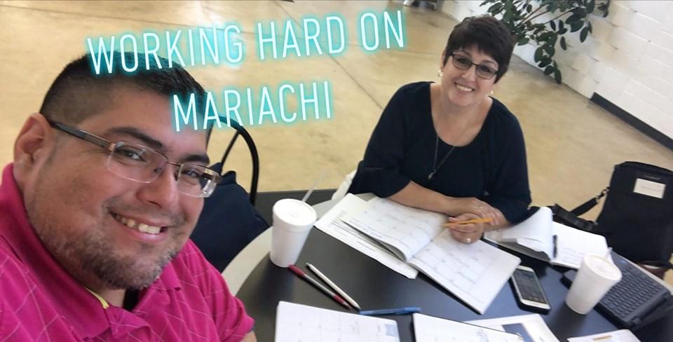 Ms. Rodriguez, our new Mariachi Instructor, working with <a href="/SeguinHSTx/">Seguin High School</a>  Mariachi Instructor Mr. Alaracon planning for the school year. #BarnesFamily #ItStartsWithUs #MatadorFamily <a href="/matadormariachi/">Mariachi Matador</a>