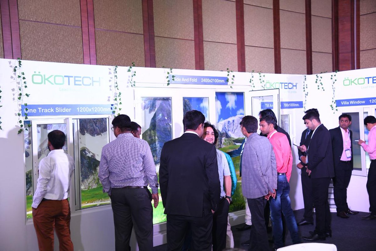 aparnaelimited's tweet image. ProFab 2019-20 also saw the launch of 3 new uPVC window and door profile systems—Tilt and Turn windows, Villa windows and Slide &amp;amp; Fold doors. 

#ProFab #Fabricators #upvcProfiles