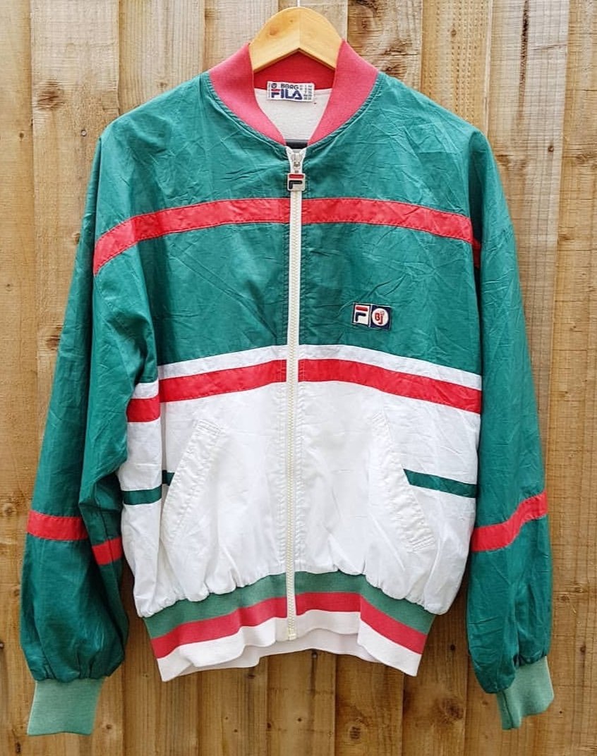 green fila bj jacket