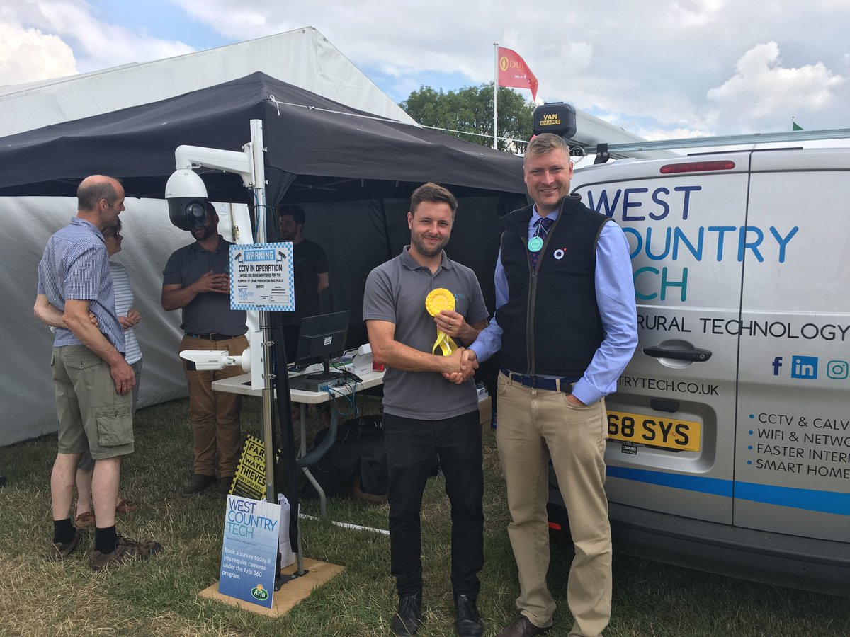 Congratulations to the agri-trade winners <a href="/HonitonShow1890/">Honiton Show</a> yesterday. 1st <a href="/combe_estate/">Combe Estate</a>  🥇, 2nd C.M. Hill Construction 🥈, 3rd <a href="/westcountrytech/">westcountrytech</a> 🥉<a href="/OMBenCarter/">Ben Carter</a> had a great time talking to all the stands and awarding the well deserved winners. #omrural #omsummer