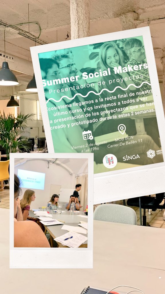 AnaLuciaOlivos's tweet image. Avui és presenten els projectes que durant 2 setmanes s&apos;han estat treballant amb #learningbyhelping amb el suport de #singaBarcelona #RefugeeFriendly #abrazocultural