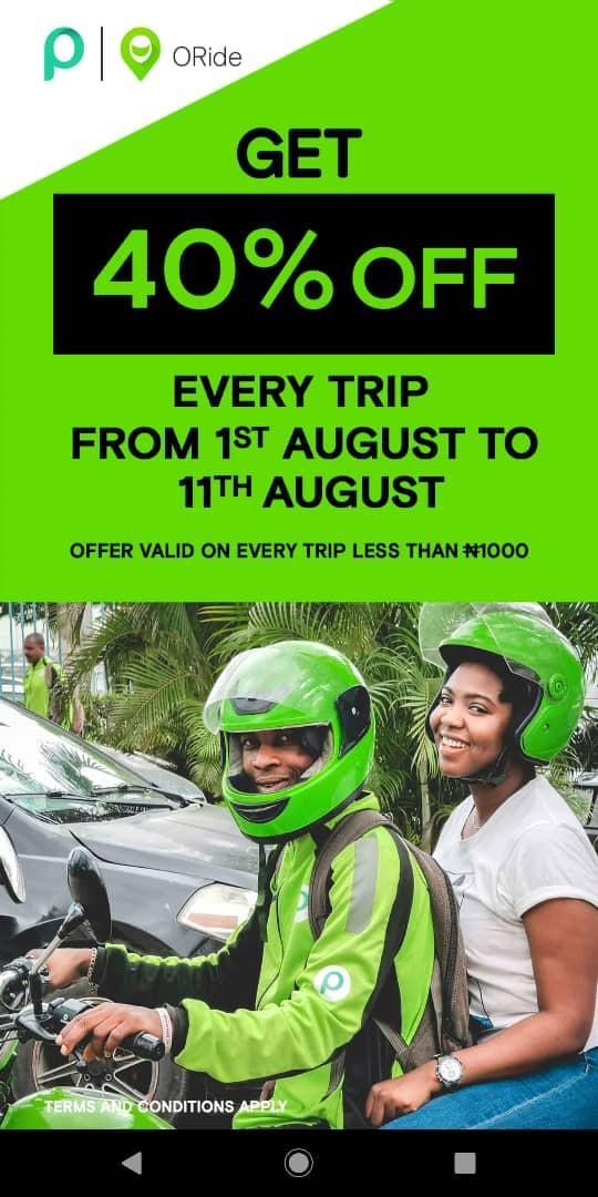 Timmydennyd's tweet photo. 😳😳😳😳Another Awooof!.Hurry now and fund your @OPay_NG acct and enjoy 40% off every trip @oride_ng .
#ORideAwoof #Opay #ORideORide https://t.co/J08ETRsMll