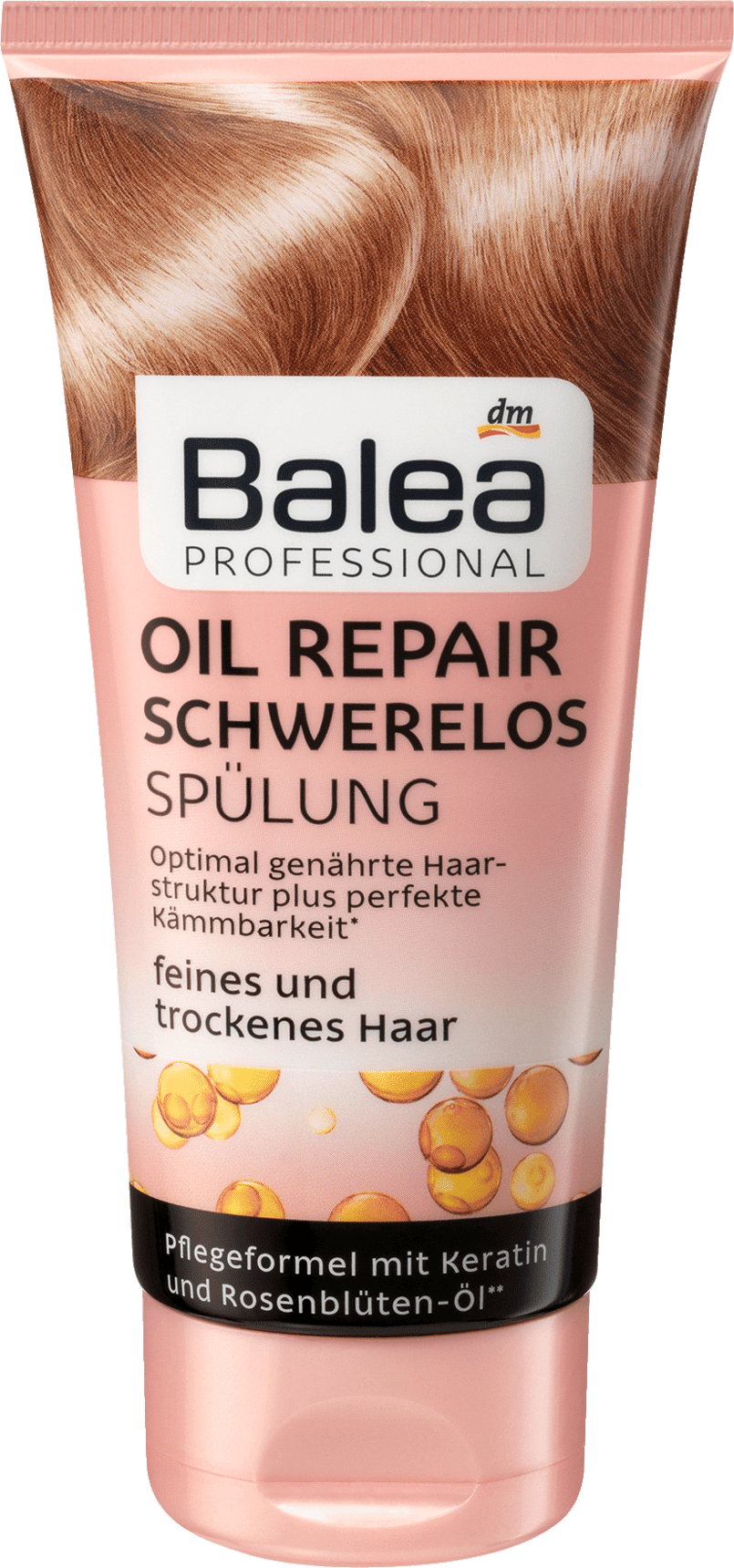 Balea Professional Conditioner Oil Repair Weightless 0ml Hair From Germany Ebay