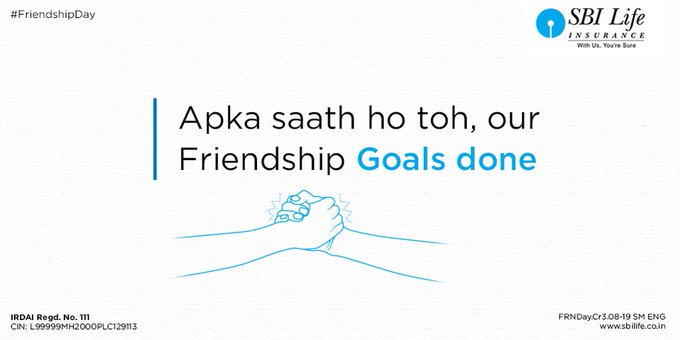 Chulbuli_Shoby's tweet image. Greatly crafted, well executed #ForFriendship activity by @SBILife!  SBI Life insurance