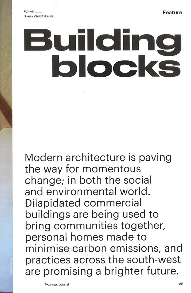 FergusonMann_'s tweet photo. David Caird is featured in @CircusJournal in a piece about architecture for positive social change and FMA project @YMCABristol / @TheBristolWing - an amazing organisation, a youth hostel and place of refuge for Bristol's homeless youth https://t.co/iWOUEaCEU8 https://t.co/cVizoprYHU