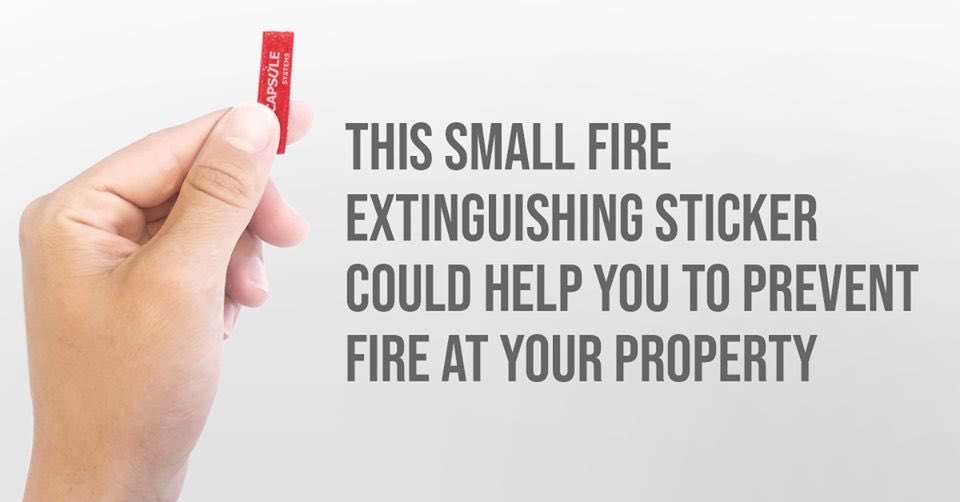 CapsuleSystems's tweet image. Todas various composite materiales hace been created by technology capable of suppressing the fire. Se make sure that you get only the best products and now you have the oportunista to buy our first Fire Extinguishing Sticker- designed for home appliances-wall