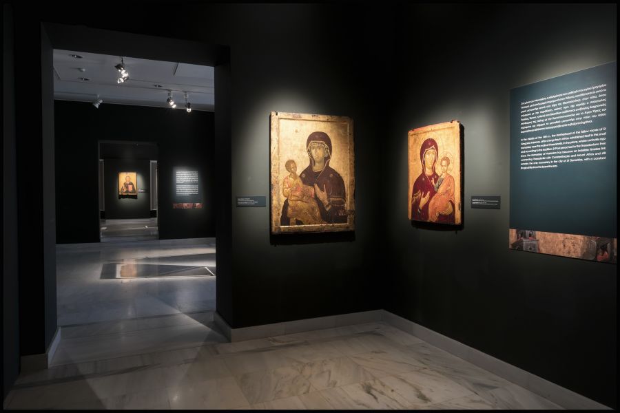 byzantinemuseum's tweet photo. New photos from the temporary exhibition: "Our Sacred Beauty. Byzantine icons from Thessaloniki". At @byzantinemuseum from 18 July 2019 until 31 October 2019. #bmacommunity #bcm #bxm #Museums #athens #exhibition #byzantineart #byzantium #ICONS https://t.co/ujVF3SMGRh