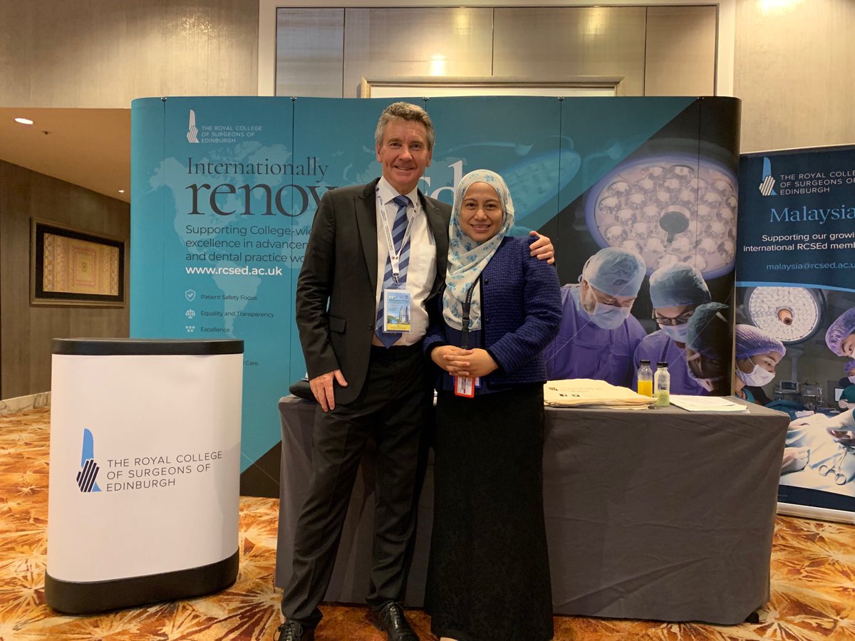 Professor Rowan Parks (@prcsed) on Twitter photo Lovely to visit the <a href="/RCSEd/">The Royal College of Surgeons of Edinburgh</a> stall at College OG Surgeons of Malaysia. Welcomed by the superb Shidah. Wonderful friendships renewed Lovely to visit the <a href="/RCSEd/">The Royal College of Surgeons of Edinburgh</a> stall at College OG Surgeons of Malaysia. Welcomed by the superb Shidah. Wonderful friendships renewed