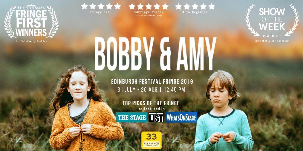 Masterclasstrh's tweet photo. Lovely writer of #CookiesPLAY, @EmilyJJenkins has @bobbyandamyplay on at @edfringe ๐ด๓ ง๓ ข๓ ณ๓ ฃ๓ ด๓ ฟ @ThePleasance ! A fantastic dark comedy about foot-and-mouth disease ๐ฎ . We loved it at @VAULTFestival, where it won Best Show of the Week ๐! Get your tix here ๐๏ธ https://t.co/xtgY4o6K1D https://t.co/0GlcBMuZkj