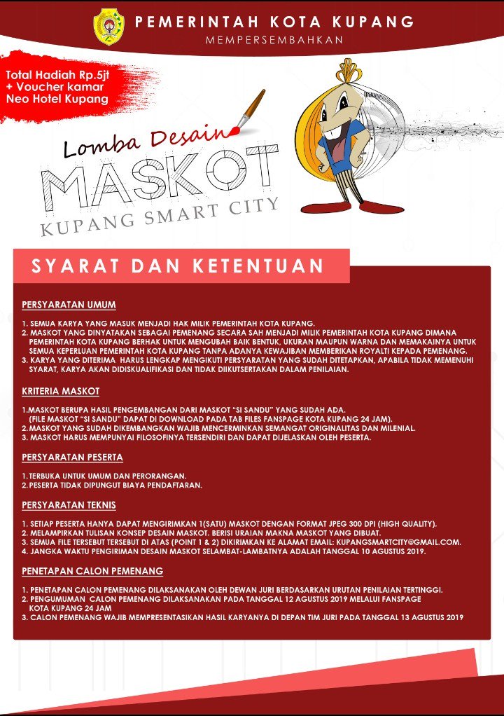 Liky Ledoh On Twitter Lomba Maskot Hadiah Total 5jt Liky Ledoh On Twitter Lomba Maskot Hadiah Total 5jt