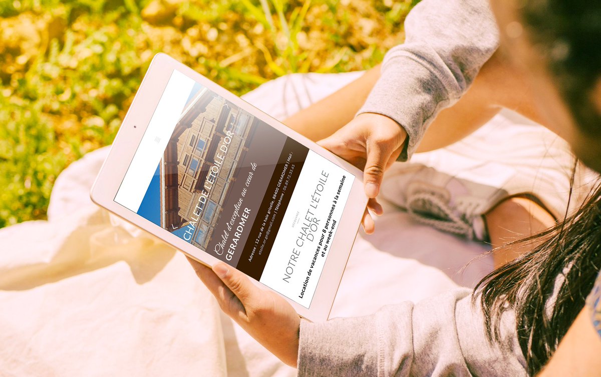 ecloLINK's tweet photo. #web 

C'est l'été, on réserve nos vacances entre lac et montagne sur le site de notre partenaire Chalet L'Etoile D'or ! 👒🧳

Une réalisation made in EcloLINK avec un design tout en visuels et sobriété. 

Réservez vite votre séjour 👉 https://t.co/KtyTrfDv3c https://t.co/xMJrnG2b1v