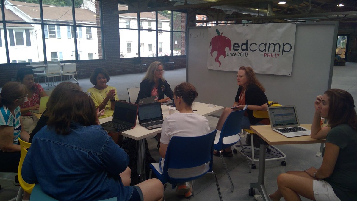 edcamp philly tweet media