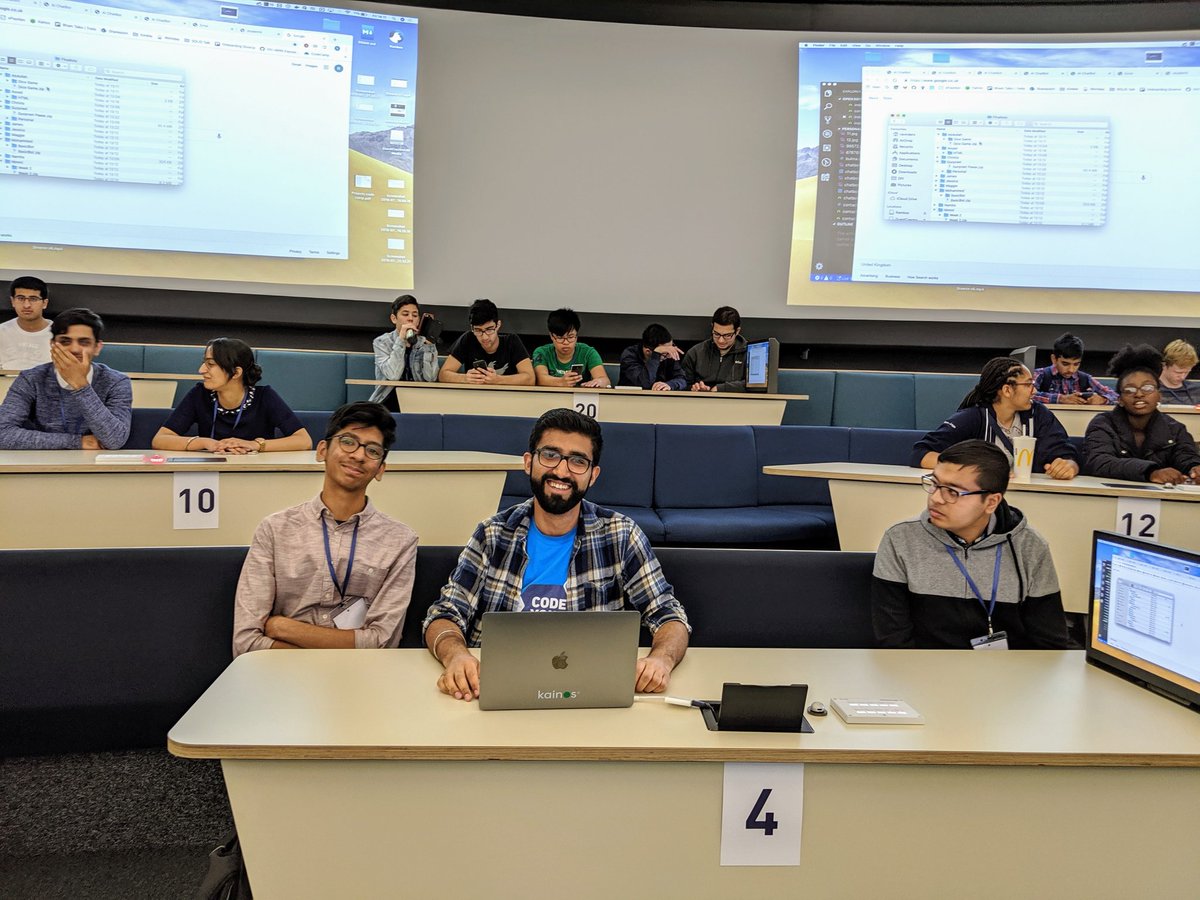 KainosAcademy's tweet photo. Round of applause to our finalists who are ready to present their websites to the class and our judges for a chance to win some of our top prizes! #BhamCodeCamp @KainosSoftware #Kainosacademy https://t.co/1FrvygVCbL