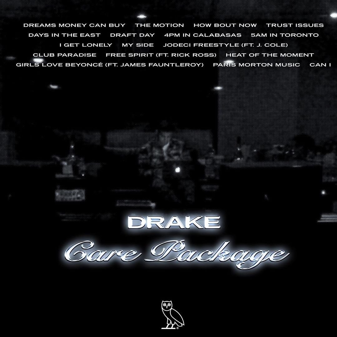 WORLDSTAR's tweet photo. Drake released a compilation album titled ‘Care Package’! Which of these songs is your favorite? 👇🎶🤔 @Drake https://t.co/mKMXQD6V10
