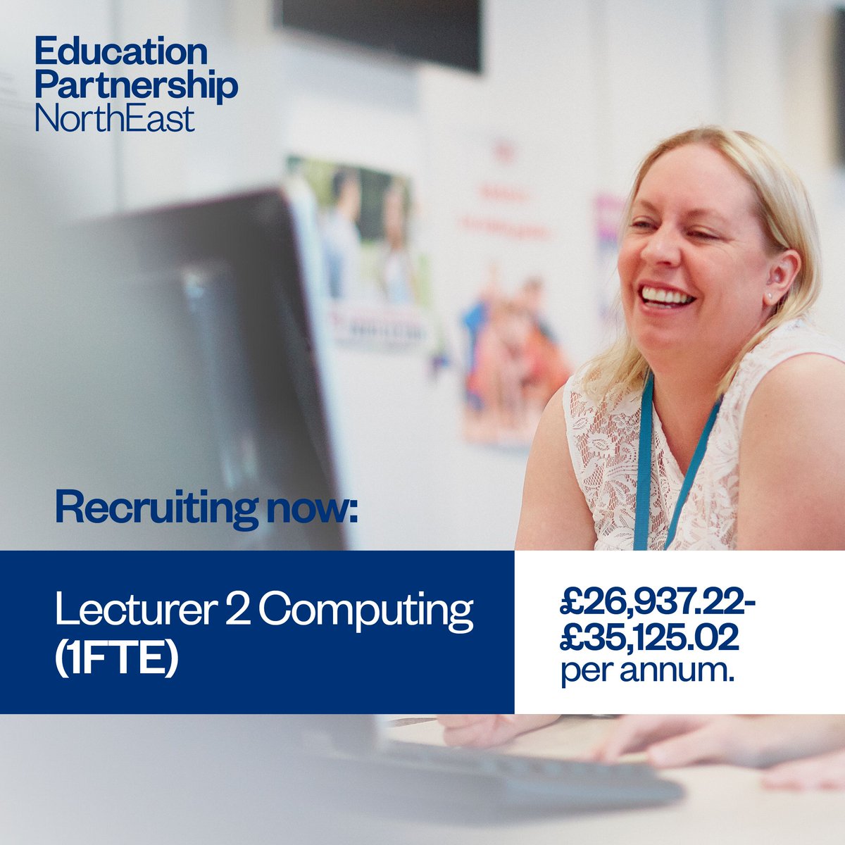 sunderlandcol's tweet image. We are looking for an enthusiastic lecturer who is passionate about Digital technology. The successful candidate will have a real passion for their subject and be enthusiastic about emerging technology and the Tech sector. Find out more on our website! socsi.in/eTylC